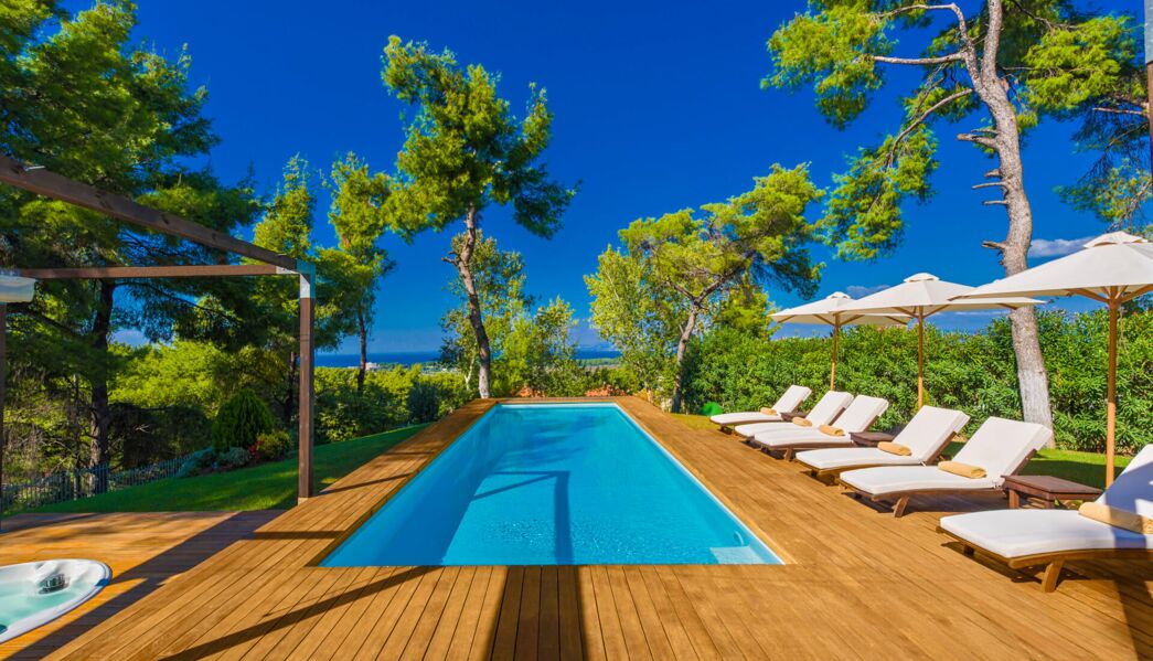 Sani White Villa