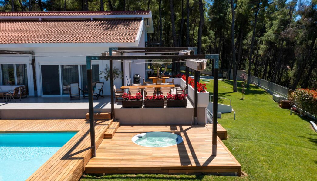 Sani White Villa